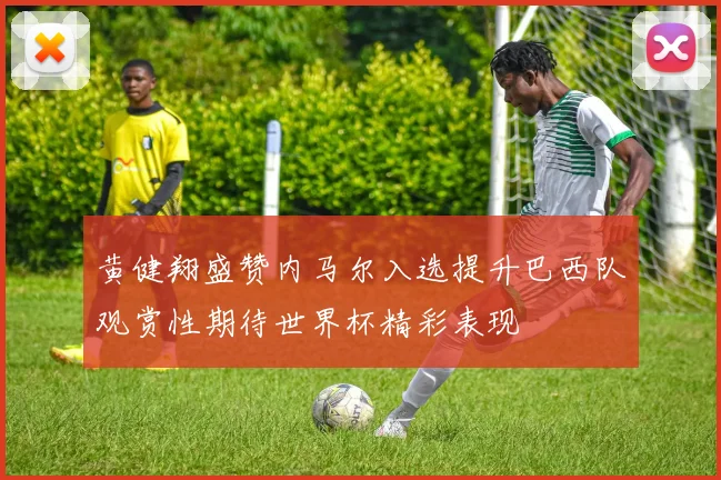 黄健翔盛赞内马尔入选提升巴西队观赏性期待世界杯精彩表现